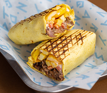 Гиро в тортилье с говядиной