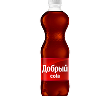 Добрый Кола в бутылке