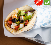 Греческий салат в пите