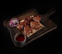 Шашлык из cвинoй шейки