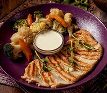 Куриное филе на гриле