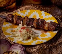Шашлык из парной телятины