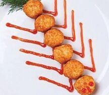 Куриные биточки Восьминожка
