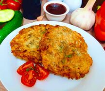 Оладья кабачковая