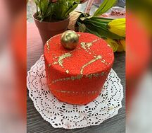 Пирожное Клубника в шоколаде