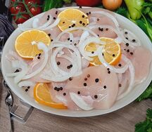 Шашлык из филе индейки в маринаде