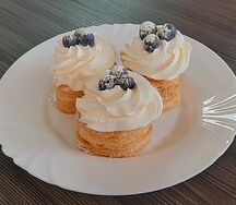 Валован с сырным кремом