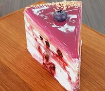 Пирожное Блинное с черникой