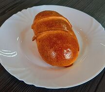 Кулебяка с рисом и яйцом
