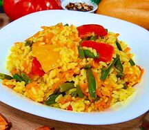 Рис с овощами
