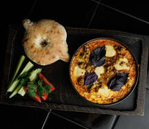 Чирбули с сулугуни и телятиной