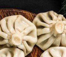 Хинкали с бараниной