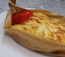 Лодочка из куриной грудки