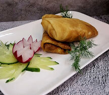 Блинчики с мясом