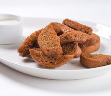 Ржаные чесночные гренки