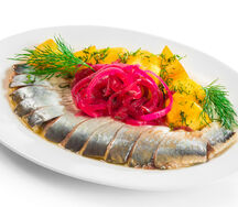 Сельдь малосольная