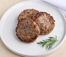 Котлетки cвинo-говяжьи