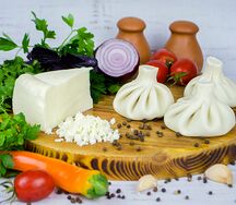 Хинкали с сыром