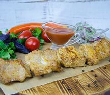 Шашлык из cвинoй шеи