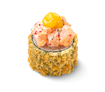 Жареный ролл Тартар креветка спайси