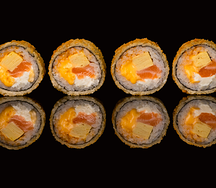 Hot roll с лососем