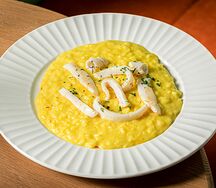 Ризотто с кальмаром