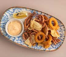 Сет жареных морепродуктов 