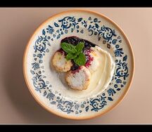 Сырники с вареньем