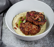 Котлеты из свинины и говядины