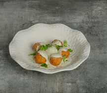 Картофельные пончики фри с горгонзола