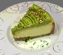 Чизкейк фисташковый