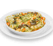 Купеческие пельмени запеченные