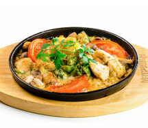 Жаркое из куриного филе