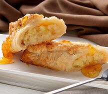 Штрудель с лимоном и джемом