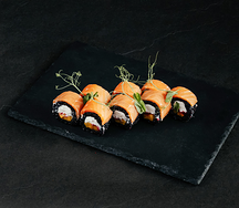 Филадельфия с манго и лососем