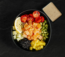 Поке лосось