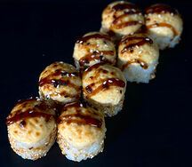 Запеченный угорь сыр