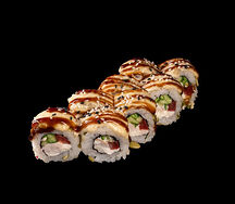 Запеченный с курицей и ореховым соусом