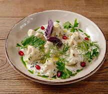 Мини-хинкали с курицей