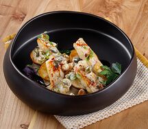 Судак с картофелем