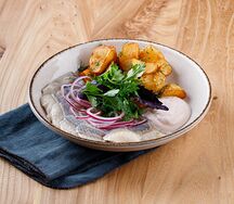 Сельдь с картофелем