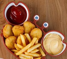 Наггетсы с картошечкой фри