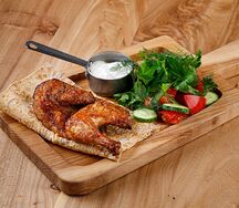 Половина цыпленка