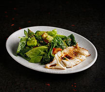 Салат с кальмаром