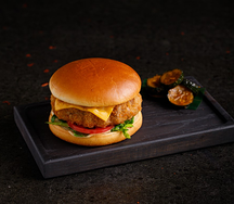 Кацу-бургер с говядиной