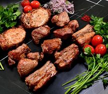 Шашлык из шеи