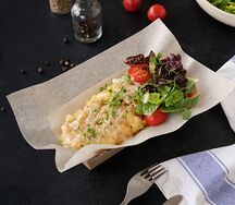 Филе курочки су-вид в хрустящем бризоле