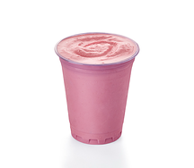 Клубничный молочный коктейль