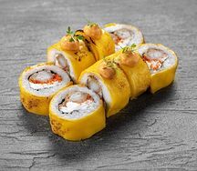 Chesse ролл с креветкой