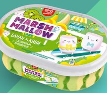 Мороженое Marsh&mallow land Банан-Киви
